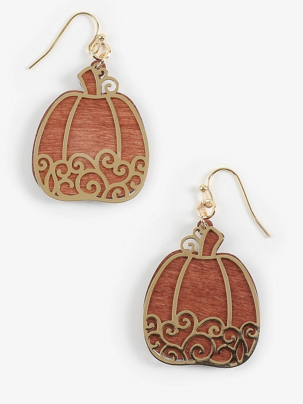 Maurices Pumpkin Drop Earrings